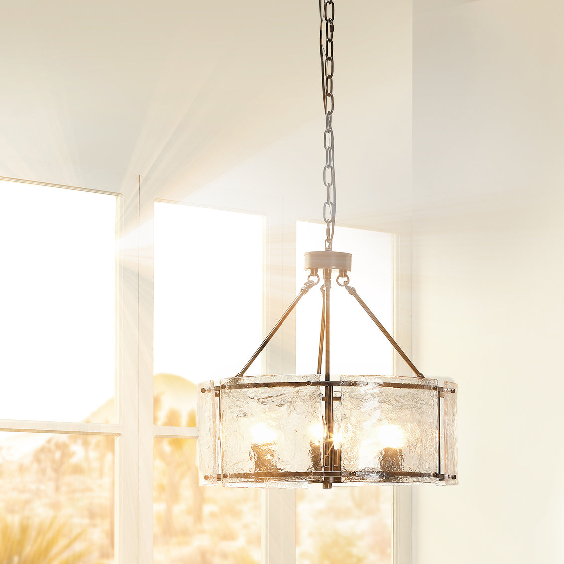 Glenn Large Round Chandelier