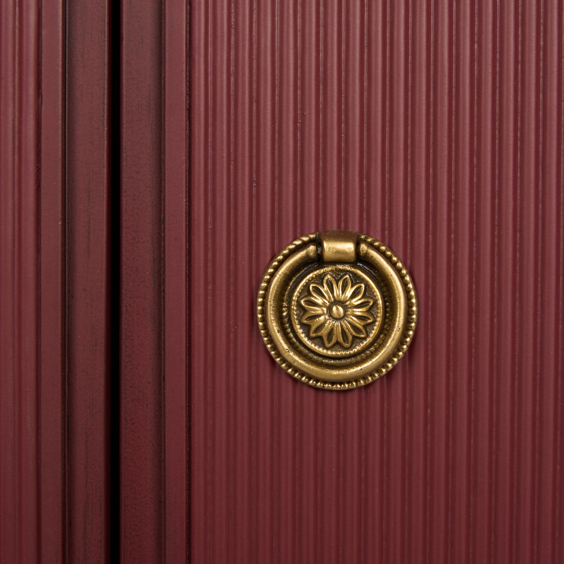 Winslow Cabinet - Bordeaux Red