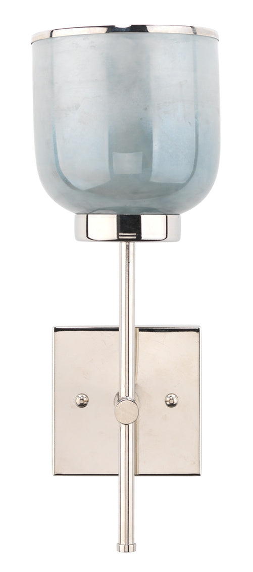 Vapor Single Wall Sconce- Light Blue