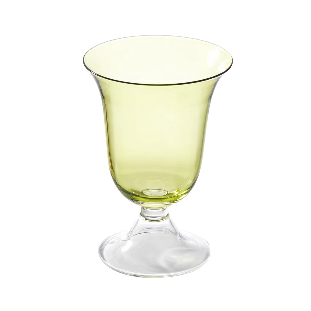 Adriana Water Glass, Green