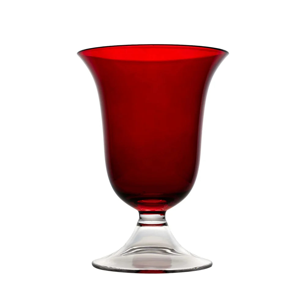 Adriana Water Glass, Red