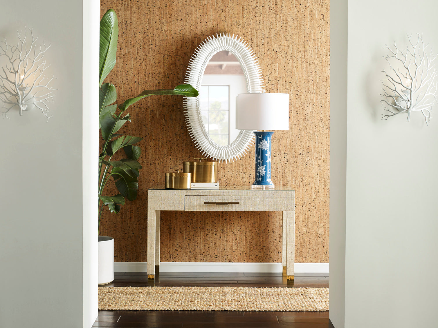 Lucius Mirror - White