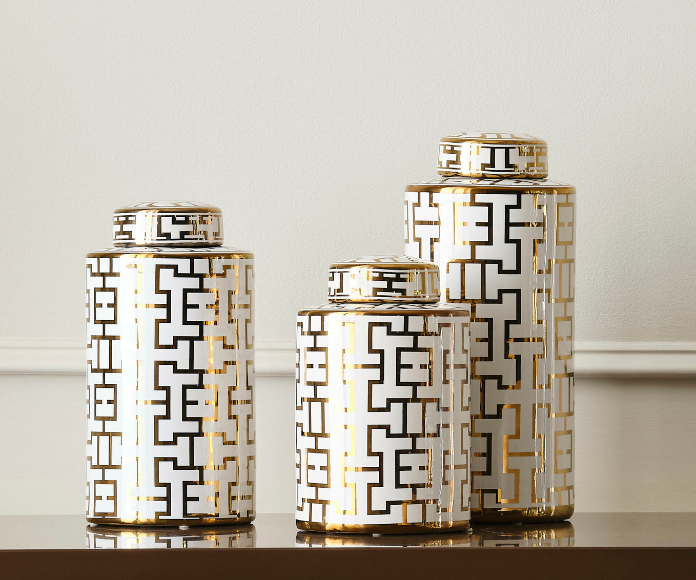 Noble Canisters-Set of 3