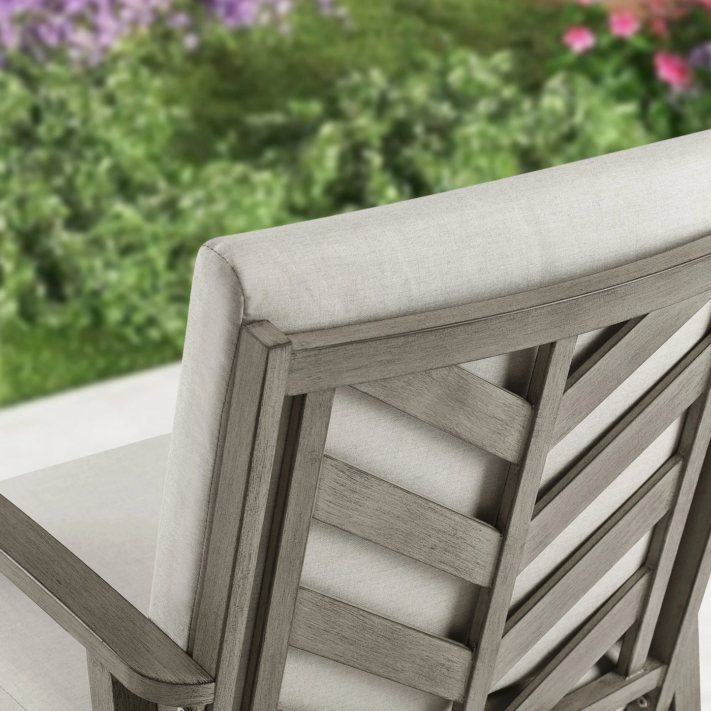 Amario 7-Piece Aluminum Outdoor Oval Dining Set with Sunbrella® Cushions