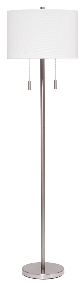 Lincoln Floor Lamp- Silver