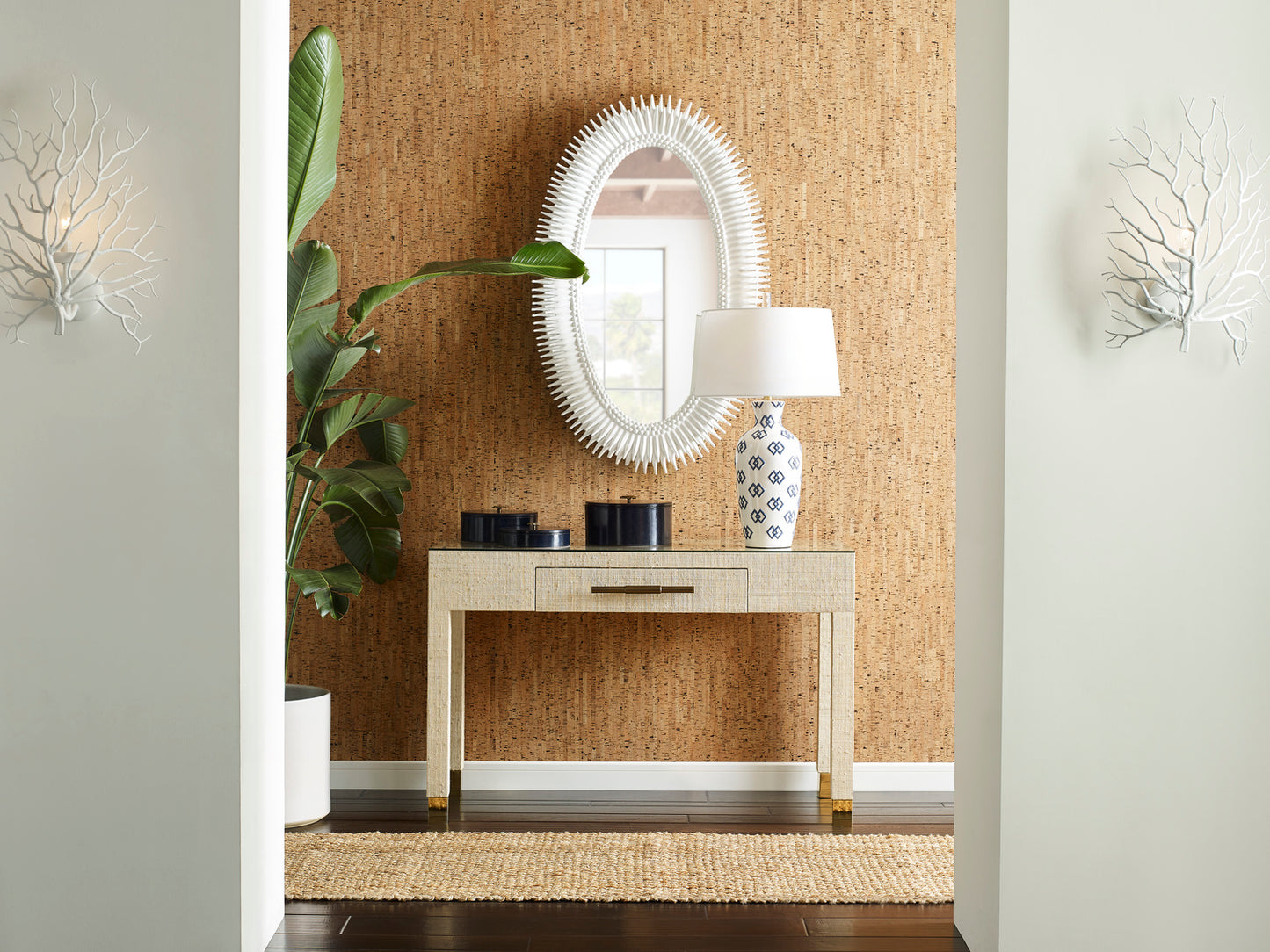 Lucius Mirror - White