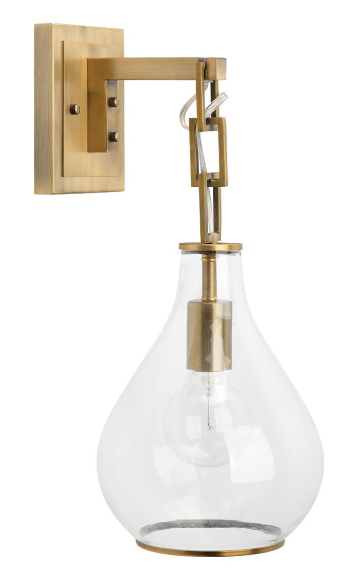 Tear Drop Hanging Wall Sconce