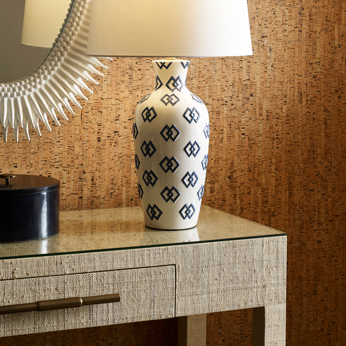 Lucius Mirror - White