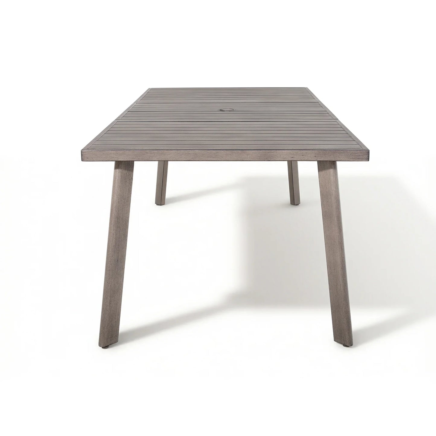 Amalfi Backyard Rectangular Dining Table With 6 Swivel Chairs