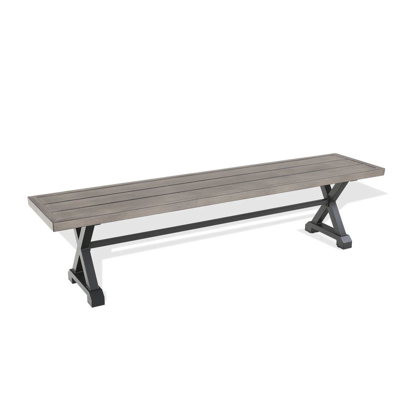 Azur Metal Outdoor Bench