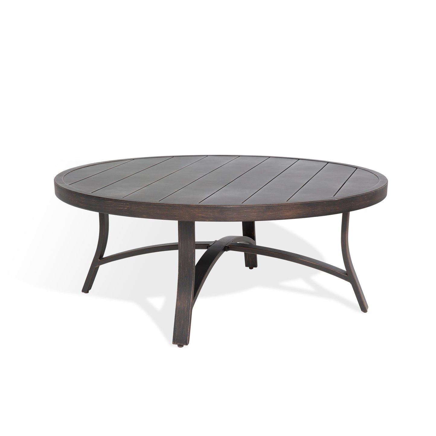 Chamber 5 Seat Patio Conversation Sofa Sets With Sunbrella® Cushions and Side Table