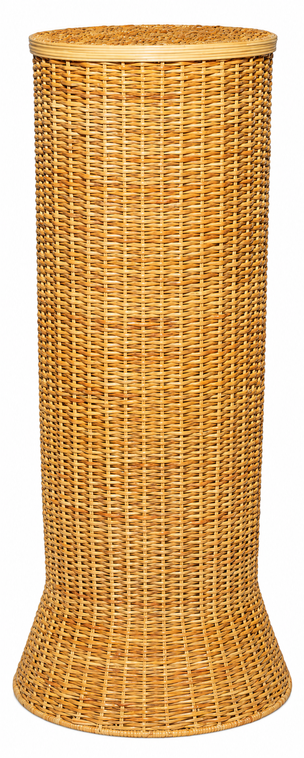Round Wicker Urn and Pedestal (2 Options)