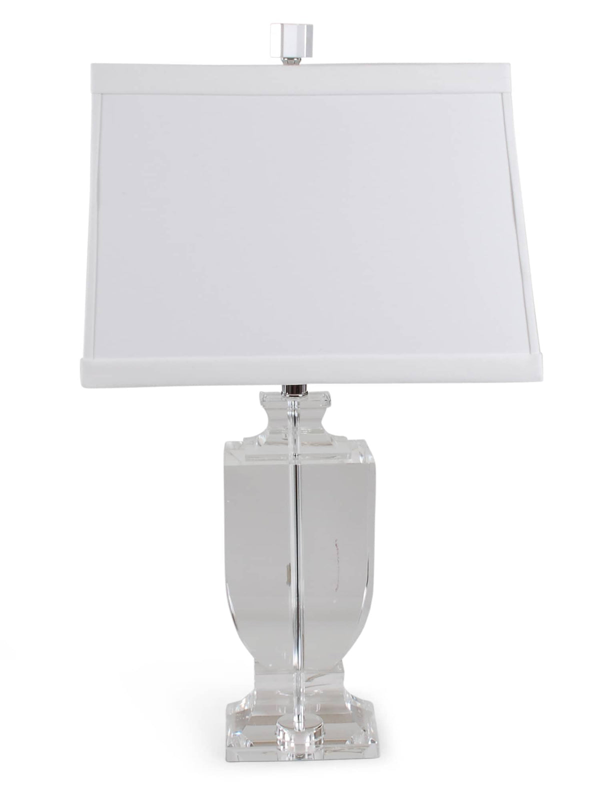 28″ Crystal Urn Lamp