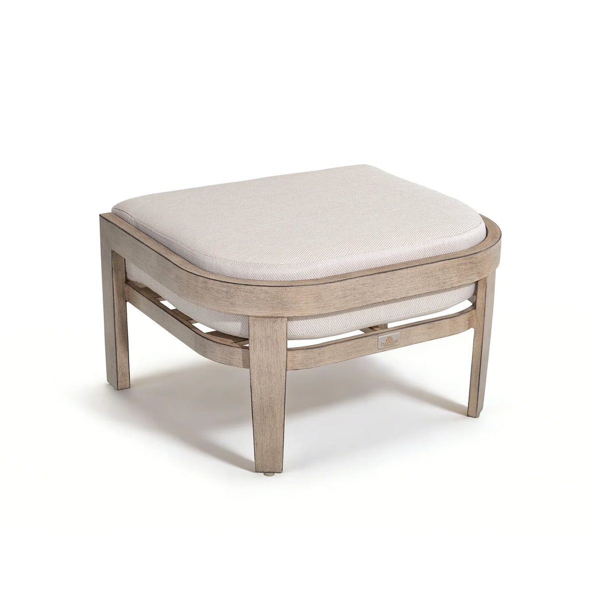 Harmonti 6-Piece Patio Conversation Set with Composite Concrete Round Coffee Tables