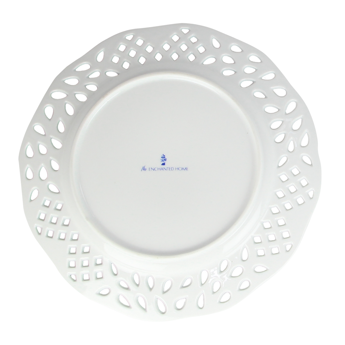White Pierced Dinnerware