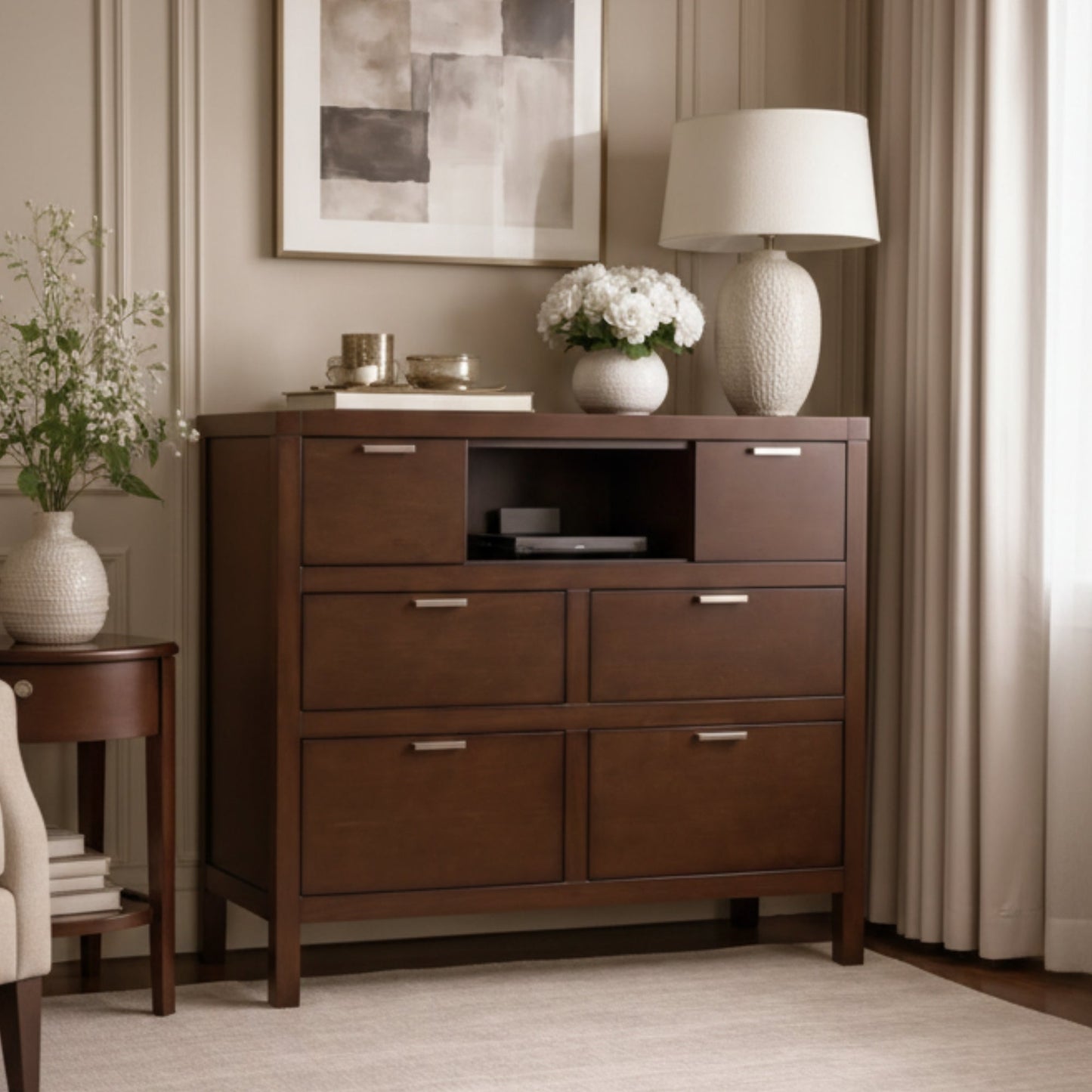 Carmel Media Chest, Cappuccino