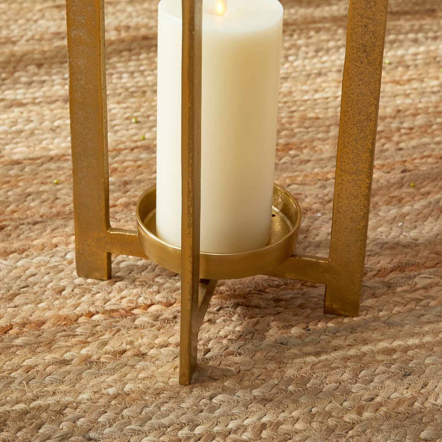 Asola Lantern, Small - Gold