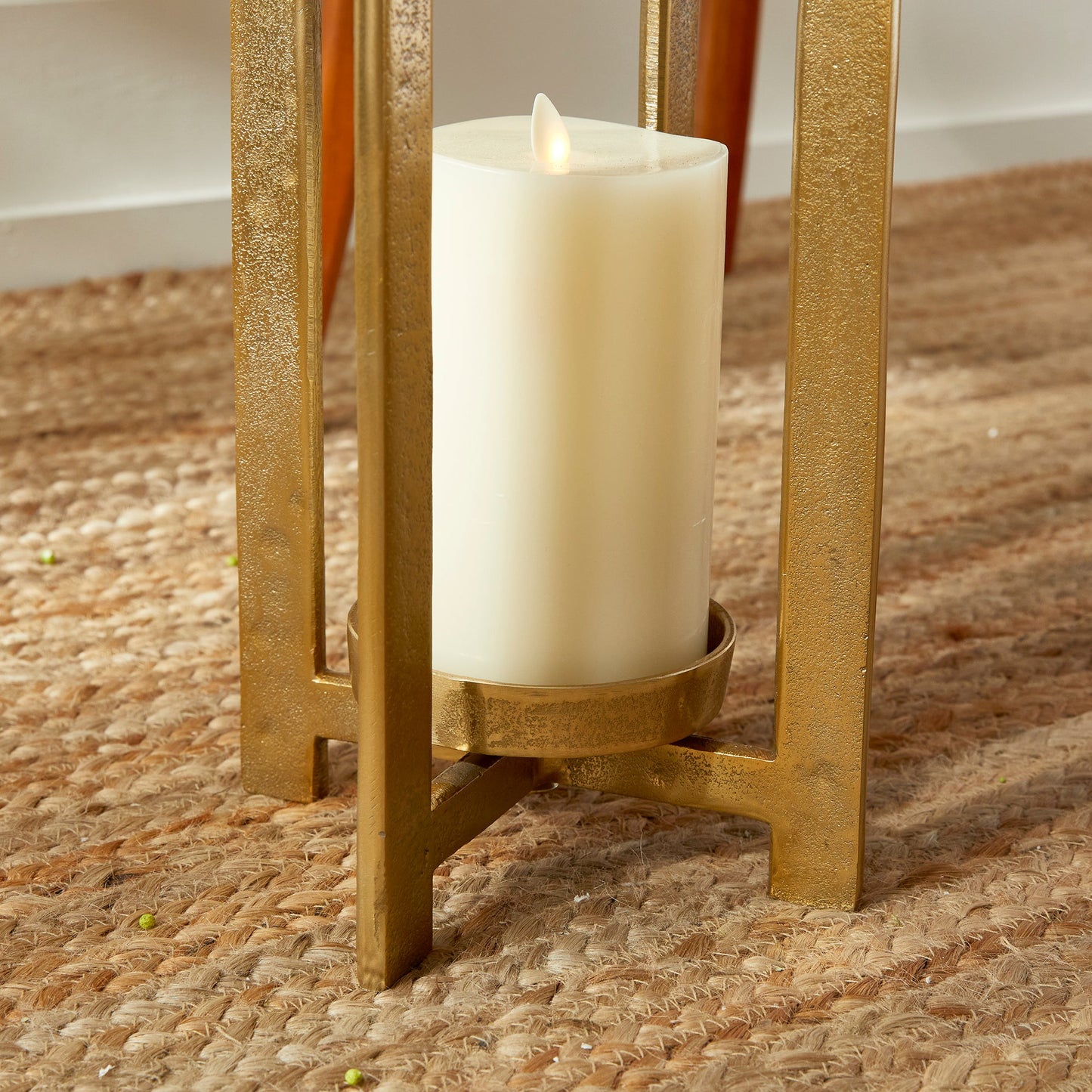 Asola Lantern, Small - Gold