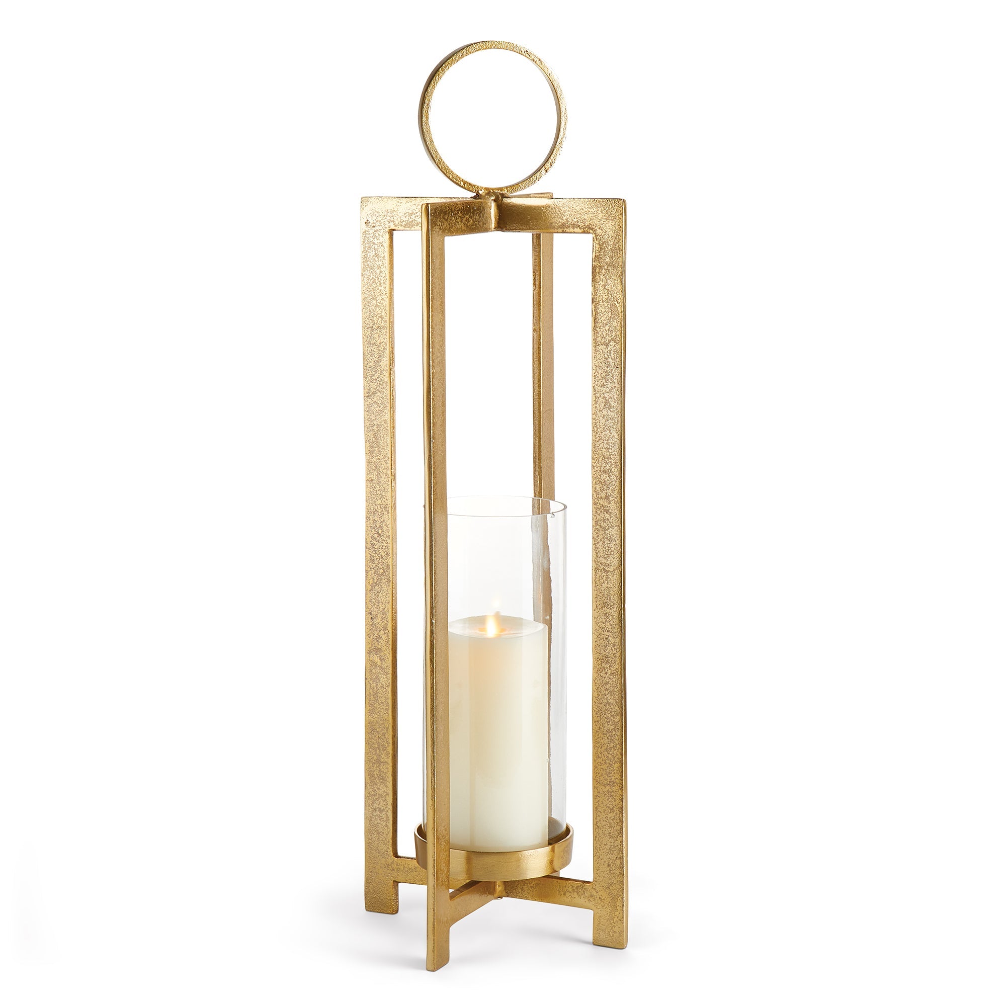 Asola Lantern, Large - Gold