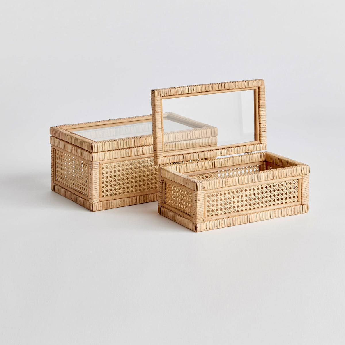ALFI BOXES, SET OF 2