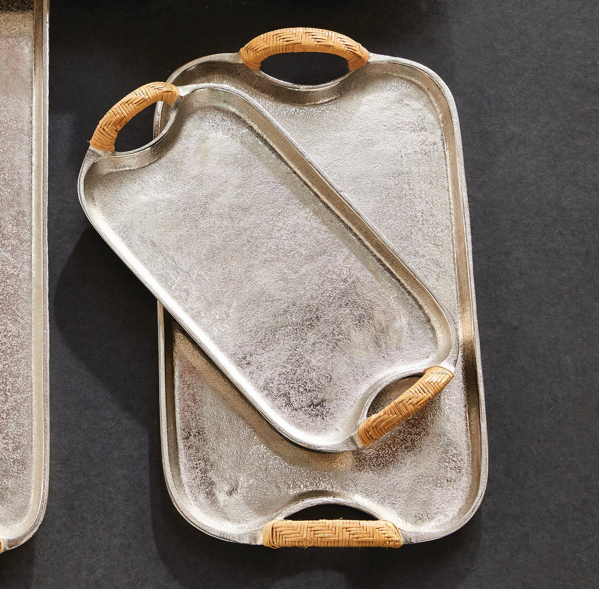 Helena Decorative Trays, Set of 2