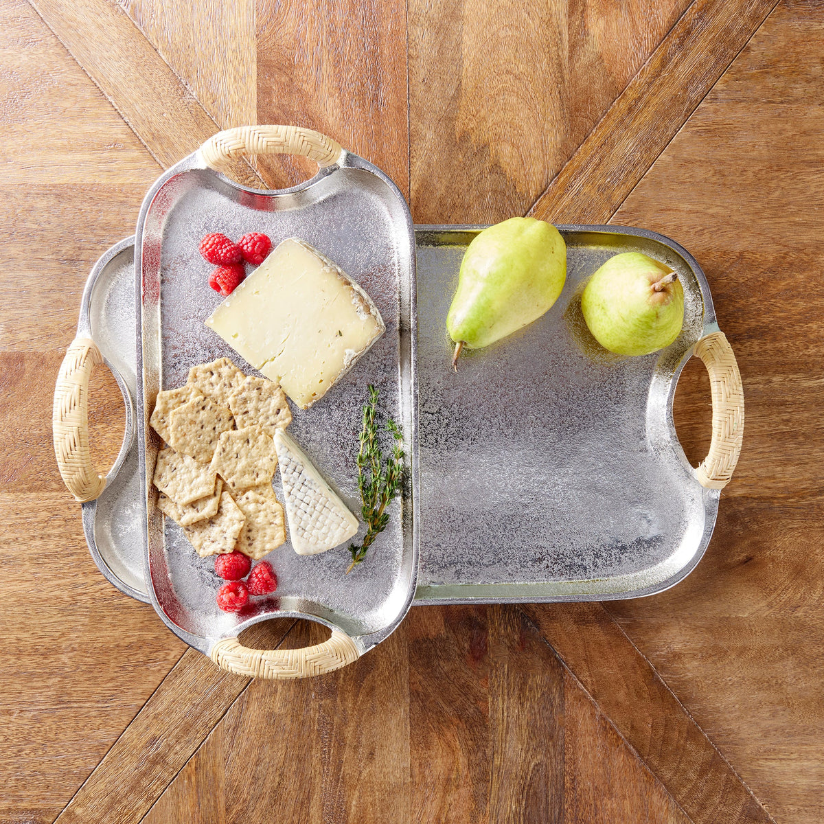 Helena Decorative Trays, Set of 2
