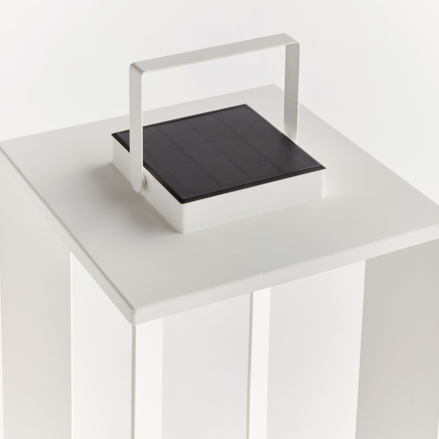 Hanley Solar LED Lantern 18"-White