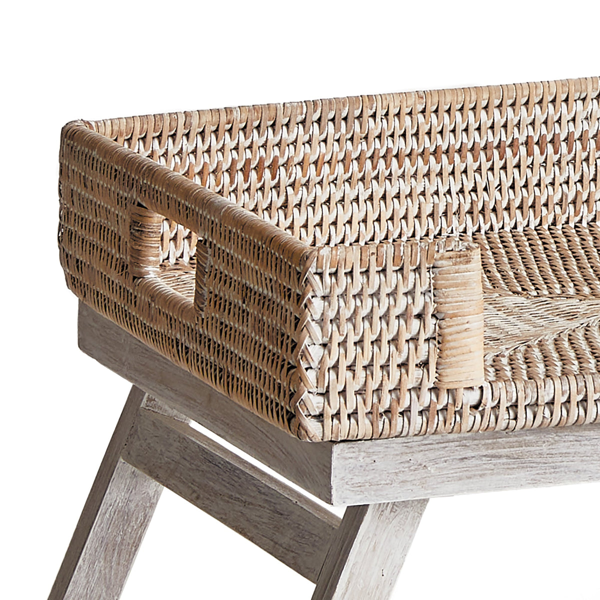 BURMA RATTAN LAP TRAY TABLE