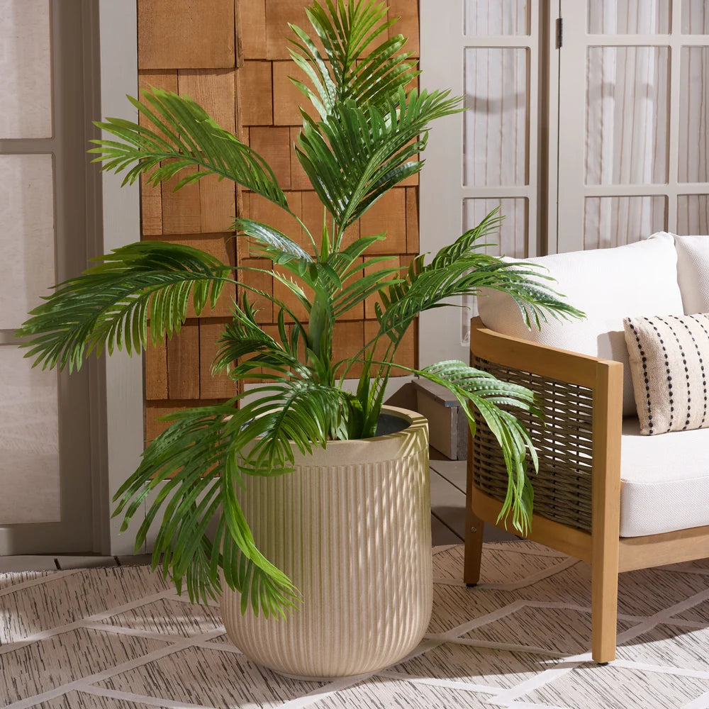 Bryce Large Planter Pot - Beige
