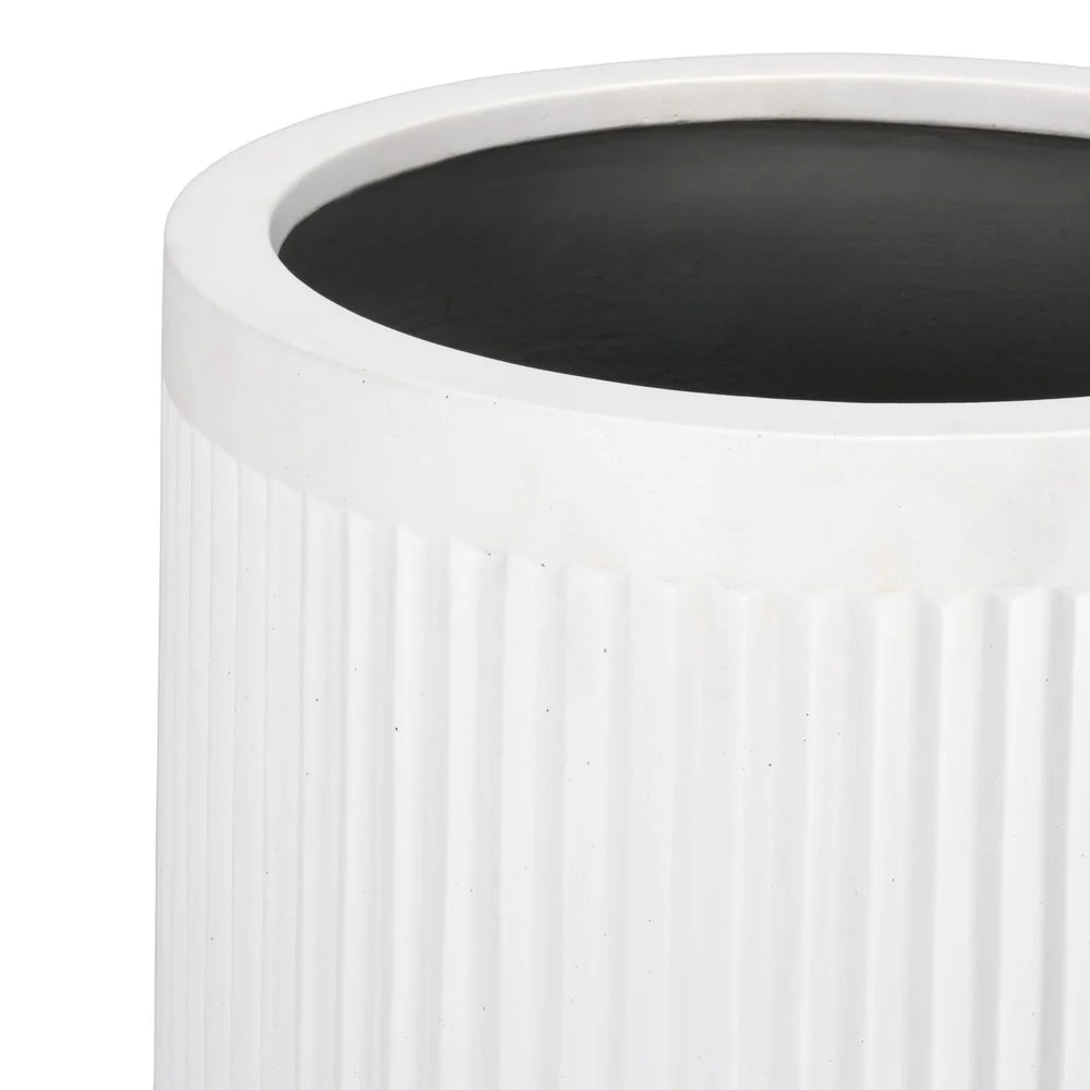 Bryce Large Planter Pot - White