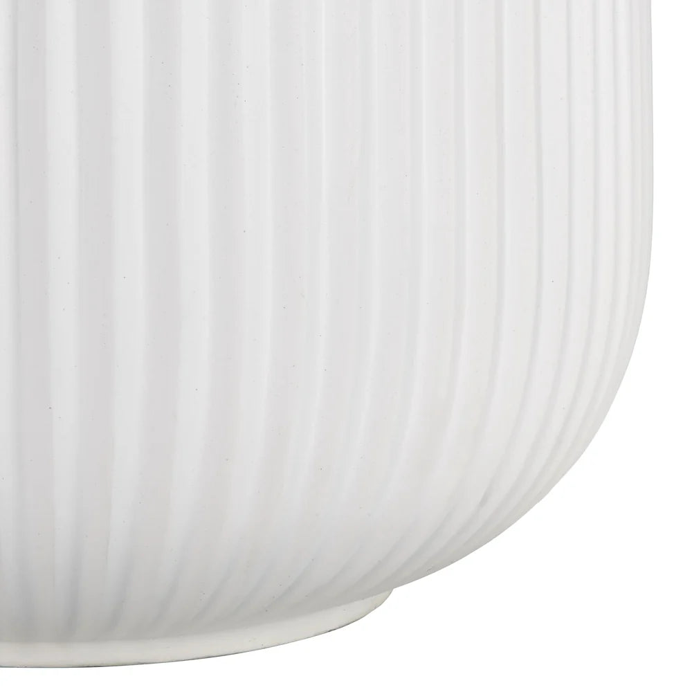 Bryce Large Planter Pot - White