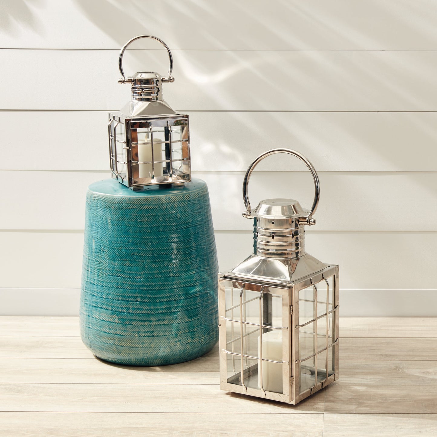 Nantucket Outdoor Lantern, 17.5"