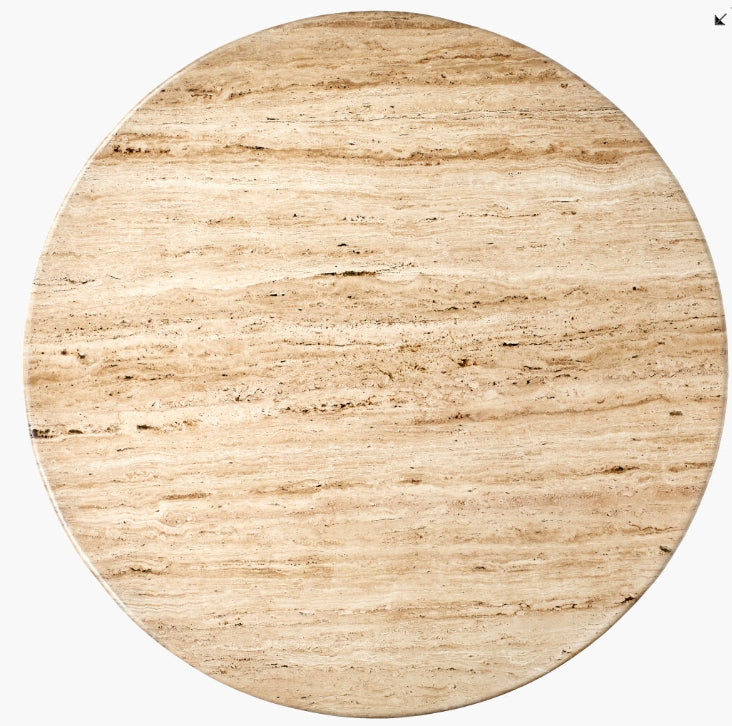 Linus Dining Table - Dark Mango Base