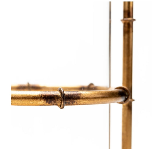 Antique Gold Bamboo Hurricane