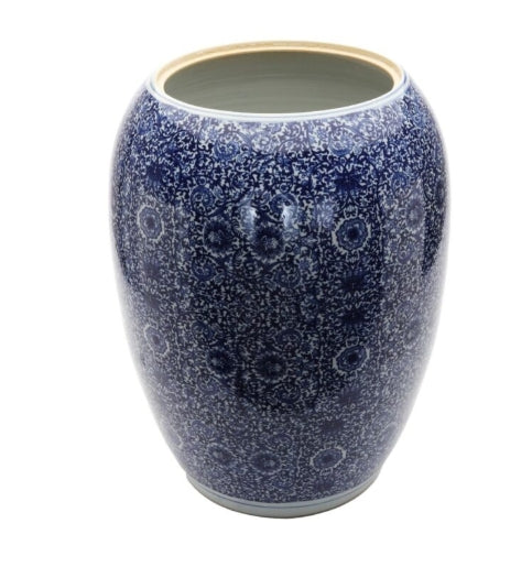 Blue and White Tea Jar