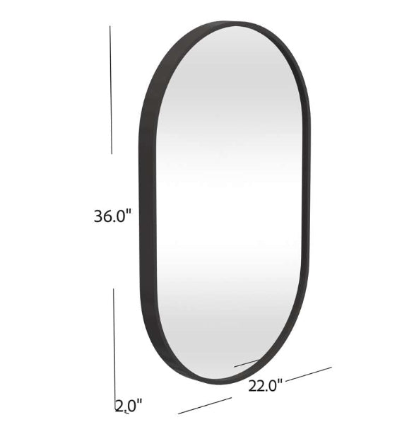 Oval Wall Mirror