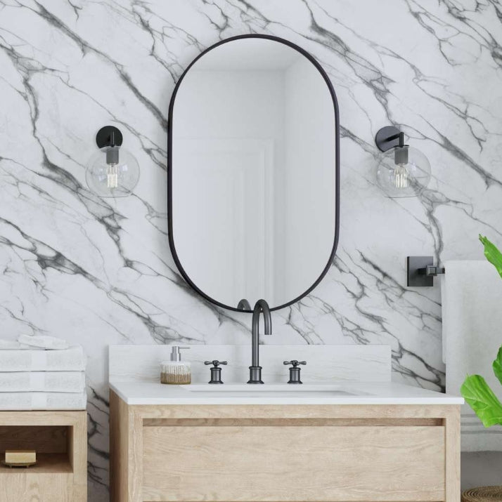 Oval Wall Mirror