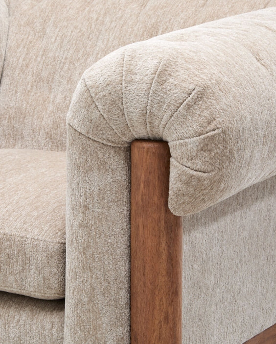 Alden Accent Chair - Light Beige