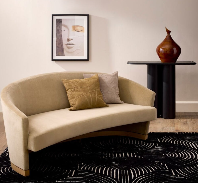 Crossroads Suede Pillow-Camel