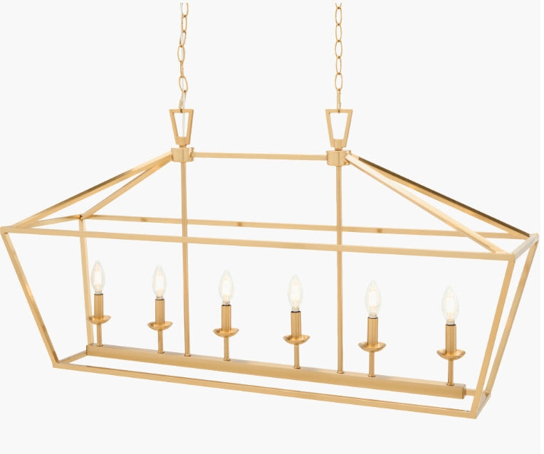 Vespera Chandelier - Brass