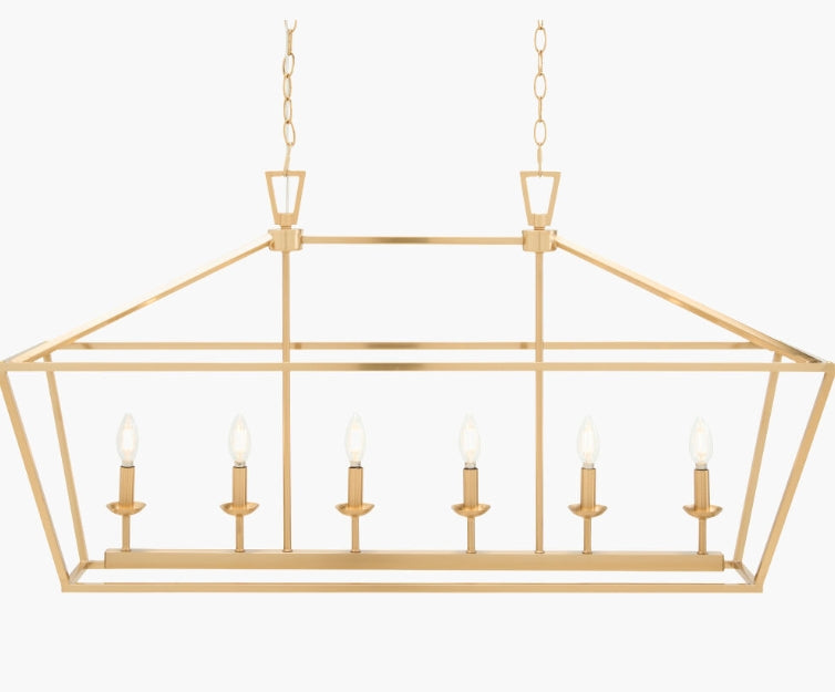 Vespera Chandelier - Brass