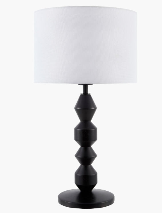 Velorian Accent Table Lamp - Black