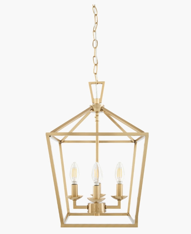Vespera Chandelier - 4 light - Brass