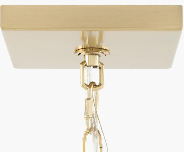 Vespera Chandelier - 4 light - Brass