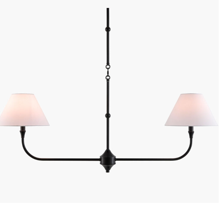 The Palotas Chandelier  - Black