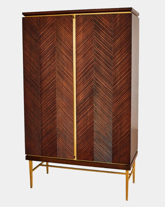Latilla Tall Bar Cabinet