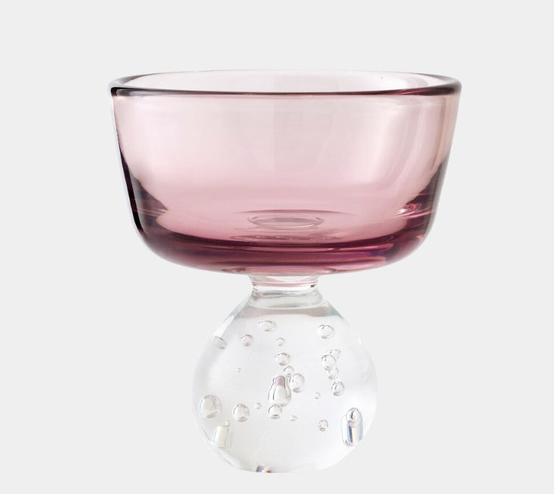 Bella Footed Bowl- Amethyst