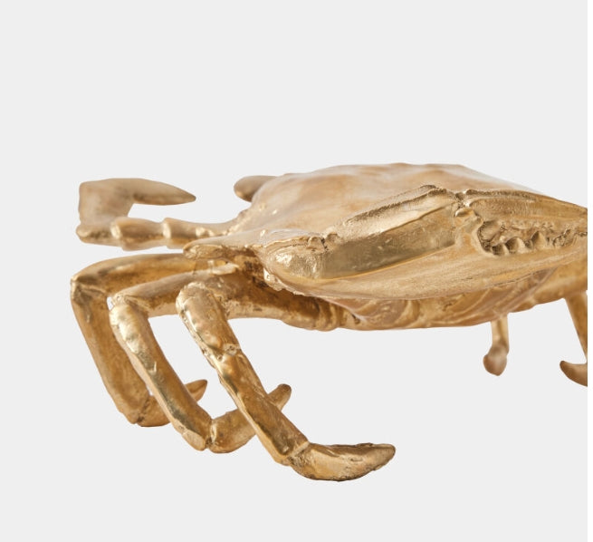 Crab Sculpture-Brass