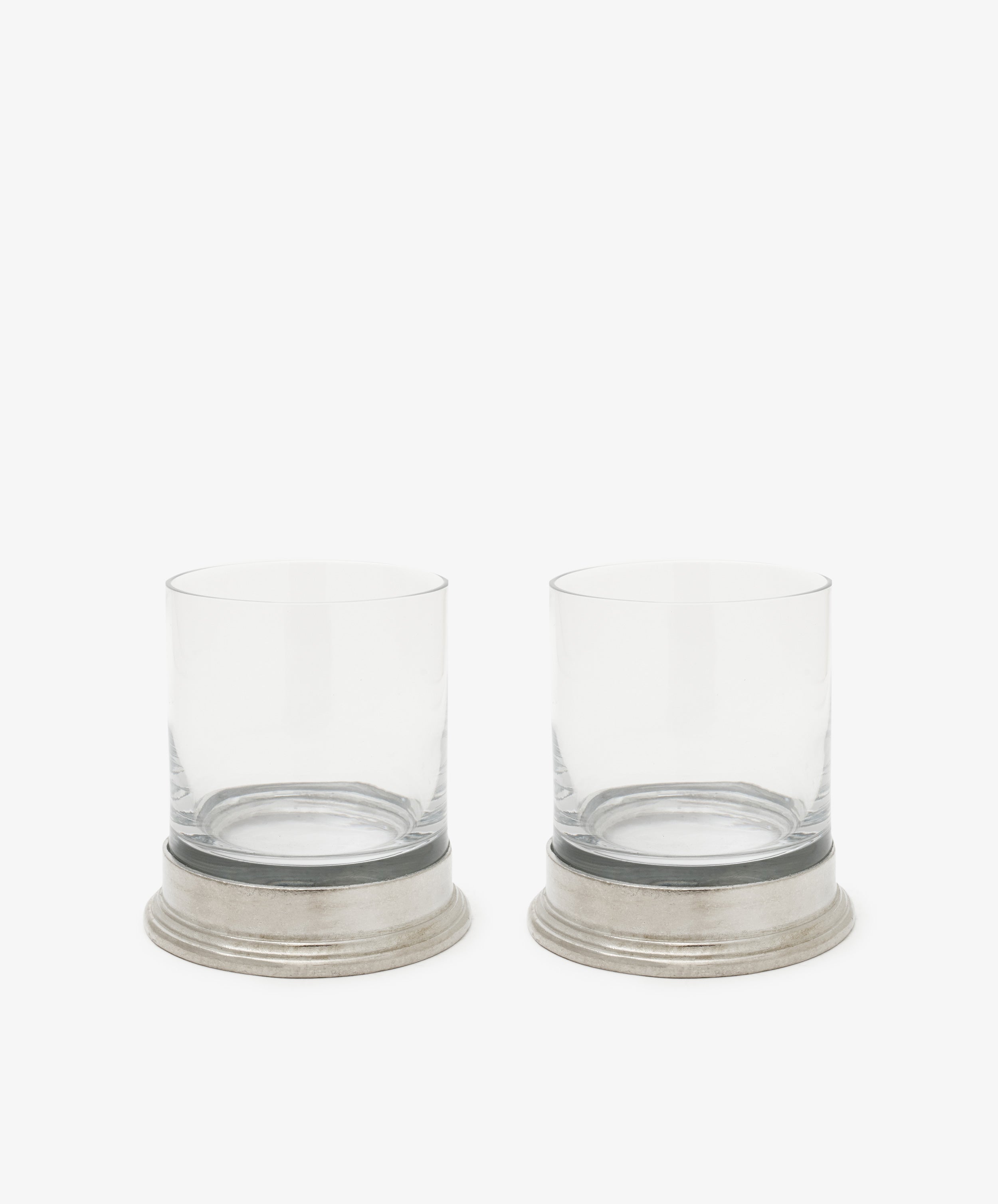 Leo Double Old Fashioned Glasses, Set of 2