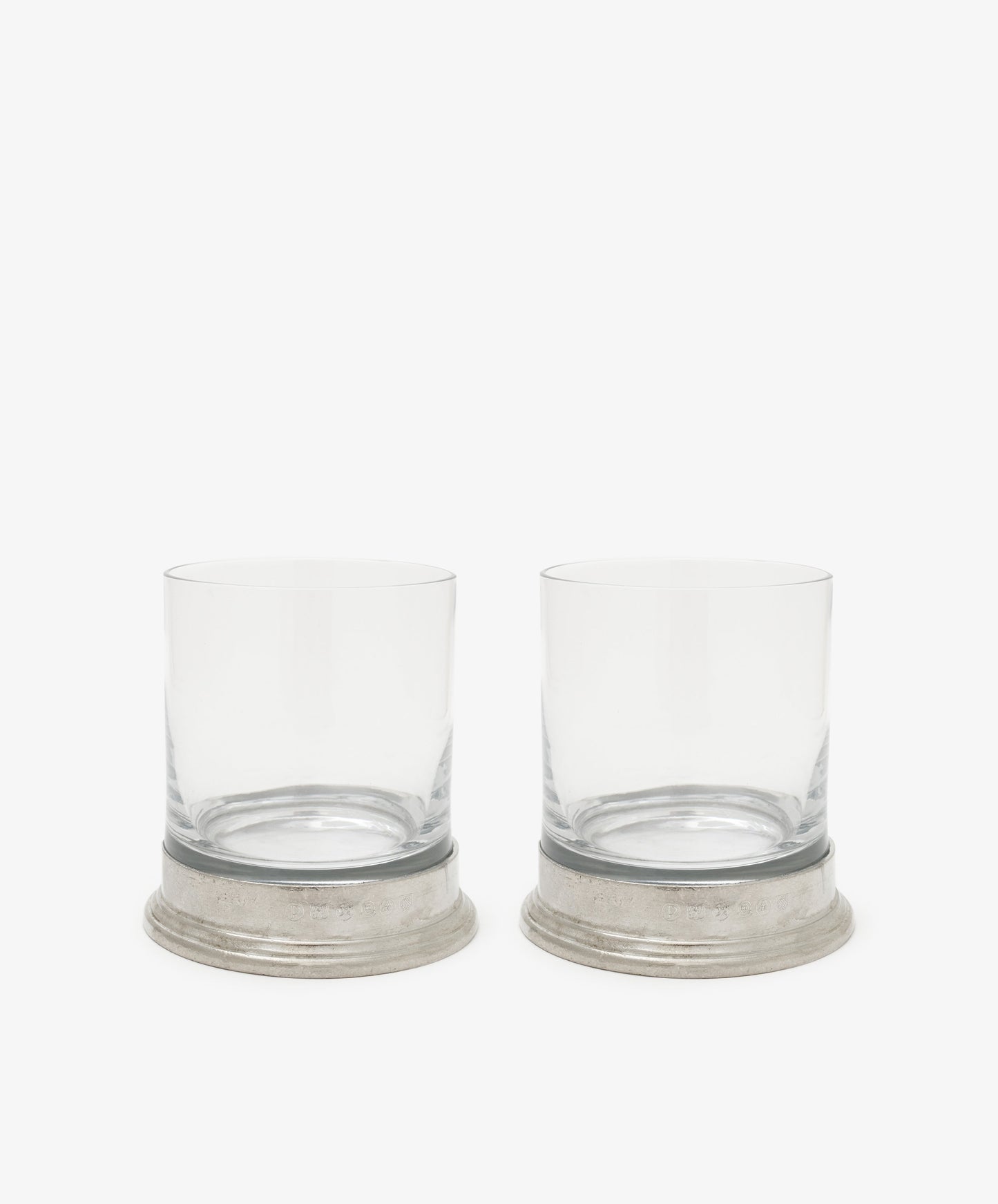 Leo Double Old Fashioned Glasses, Set of 2